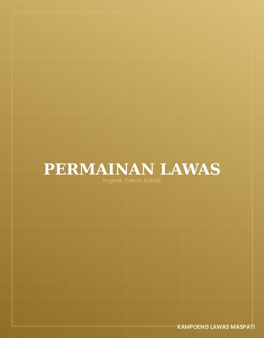 Permainan tradisional engklek, dakon, bakiak