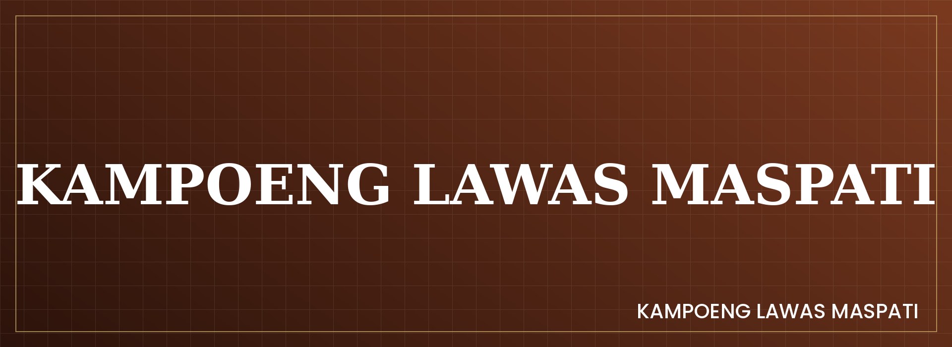 Blog Kampoeng Lawas Maspati